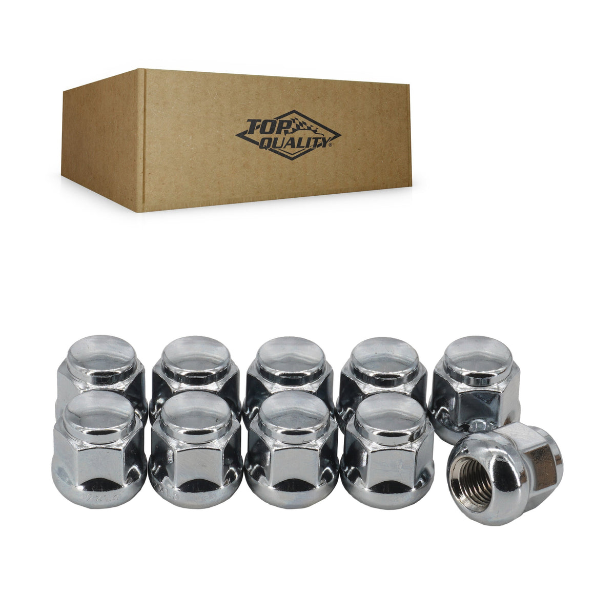Top Quality Chrome Wheel Lug Nut Acorn 19 HEX M12X1.5 CRM-N3510 For Honda Civic CR-V Acura Accord RDX Fit HR-V MDX TLX ILX