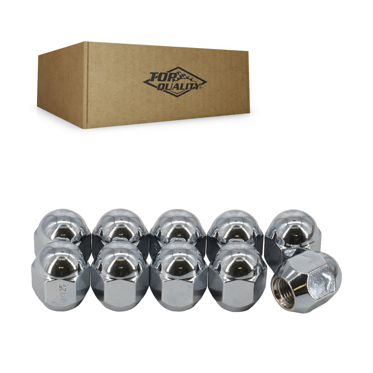 Top Quality Chrome Wheel Lug Nut Acorn 21 HEX M12X1.25 CRM-N3610 For Nissan Rogue Sentra Altima Kicks Sport Micra Qashqai