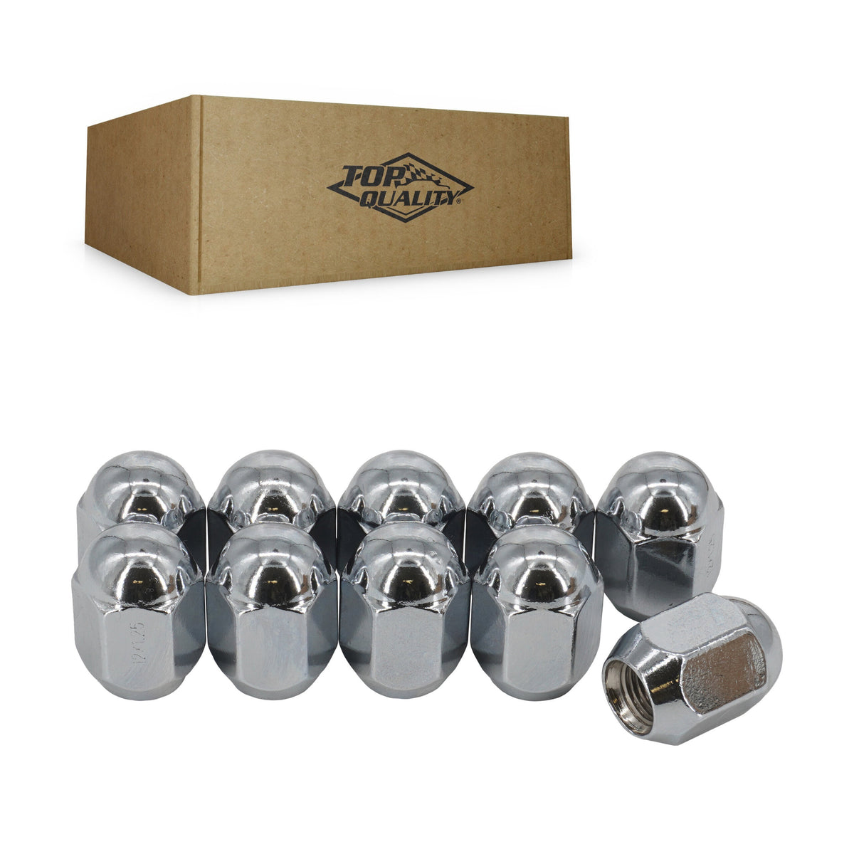 Top Quality Chrome Wheel Lug Nut Acorn 21 HEX M12X1.25 CRM-N3612 For Nissan Rogue Versa Sentra Frontier Murano Altima Juke