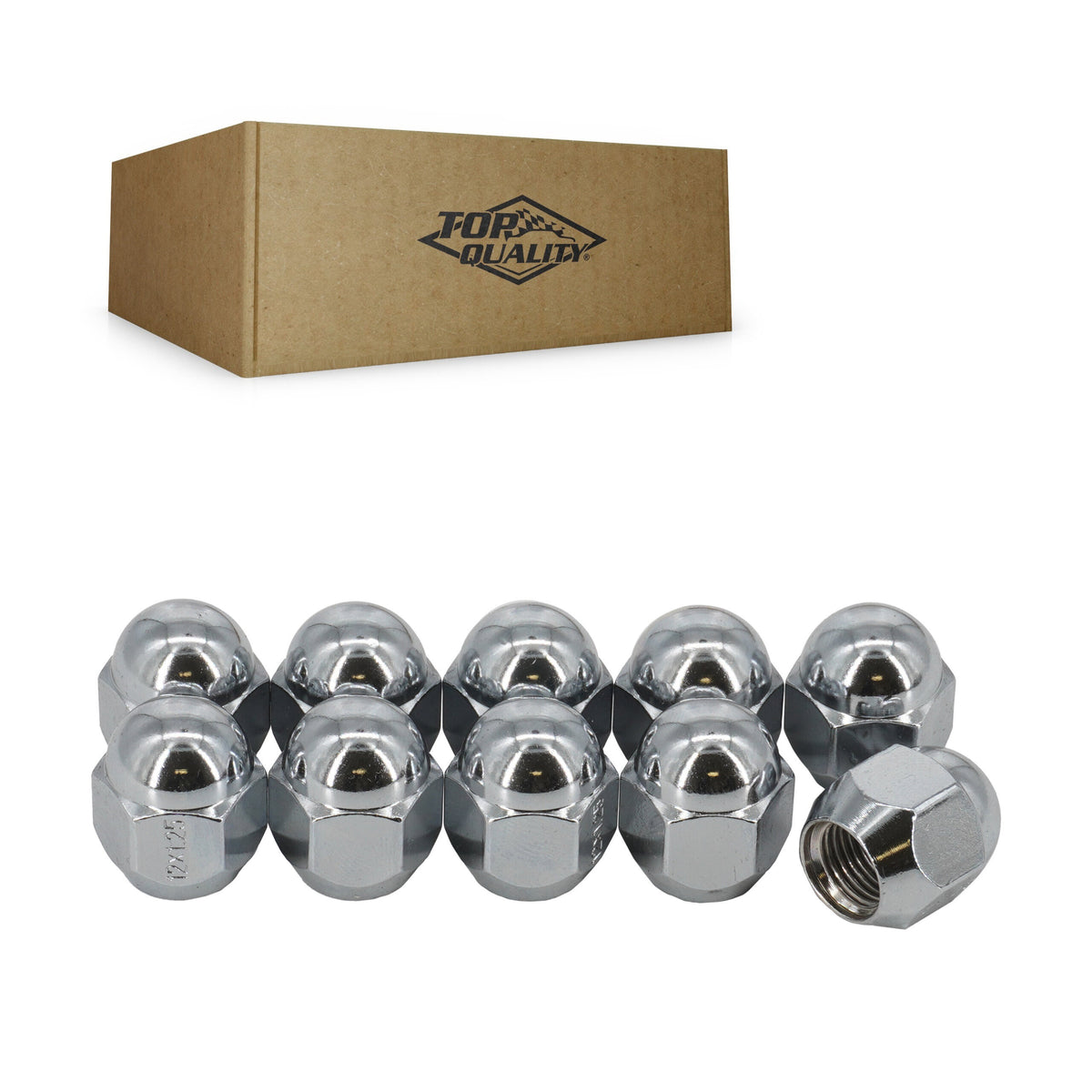 Top Quality Chrome Wheel Lug Nut 19 HEX M12X1.25 CRM-N4010 For Subaru Forester Outback Impreza Crosstrek Legacy WRX Ascent