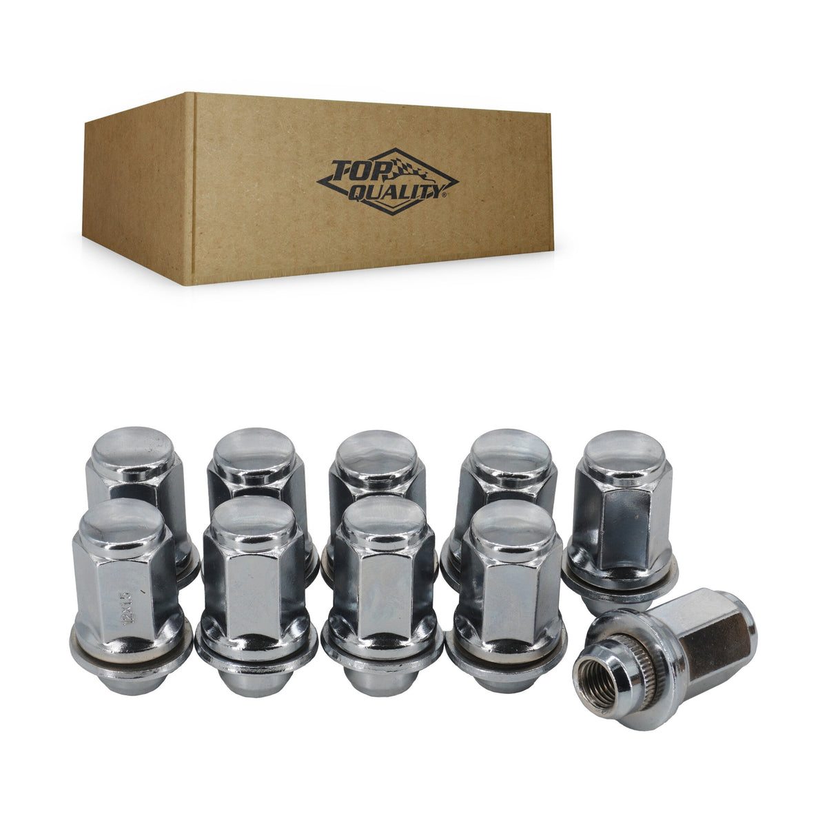 Top Quality Chrome Wheel Lug Nut Mag With Washer 21 HEX M12X1.5 CRM-N4213 For Toyota Corolla RAV4 Lexus Camry Mitsubishi