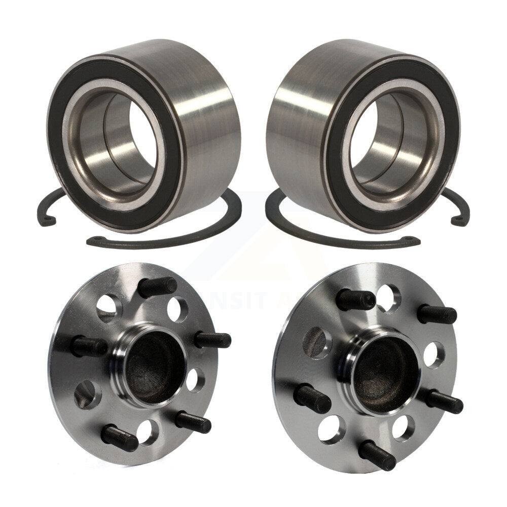 Kugel Front Rear Wheel Bearing And Hub Assembly Kit For Toyota Camry Lexus ES350 Avalon ES300h - Left Right Side (Driver Passenger) K70-102298