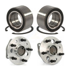 Kugel Front Rear Wheel Bearing And Hub Assembly Kit For Toyota Camry Lexus ES350 Highlander Solara Avalon ES330 - Left Right Side (Driver Passenger) K70-102300