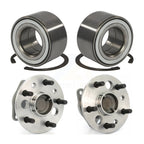 Kugel Front Rear Wheel Bearing And Hub Assembly Kit For 2002-2003 Toyota Camry Lexus ES300 - Left Right Side (Driver Passenger) K70-102301