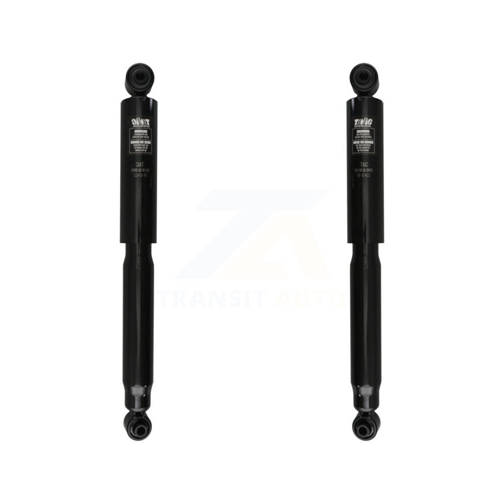 TMC Rear Suspension Shock Absorbers Pair For 2017-2024 Nissan TITAN Without Off Road Package - Left Right Side (Driver Passenger) K78-101243