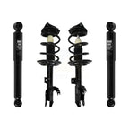 Transit Auto Front Rear Complete Suspension Shocks Strut And Coil Spring Mount Assemblies Kit For 2020-2024 Toyota Highlander - Left Right Side (Driver Passenger) K78M-100553