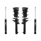 Transit Auto Front Rear Complete Suspension Shocks Strut And Coil Spring Mount Assemblies Kit For 2015 Volkswagen e-Golf With 50mm Lower Housing - Left Right Side (Driver Passenger) K78M-100564