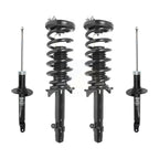 Transit Auto Front Rear Complete Suspension Shocks Strut And Coil Spring Mount Assemblies Kit For Acura TSX - Left Right Side (Driver Passenger) K78M-100565