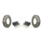 CMX Front Disc Brake Rotors Pair For IC Corporation CE School Bus Commercial International 4400 HC Integrated Ford Chevrolet 4100 CV515 F-650 RE BE Silverado 4500 HD 5500 6500 K8-102743