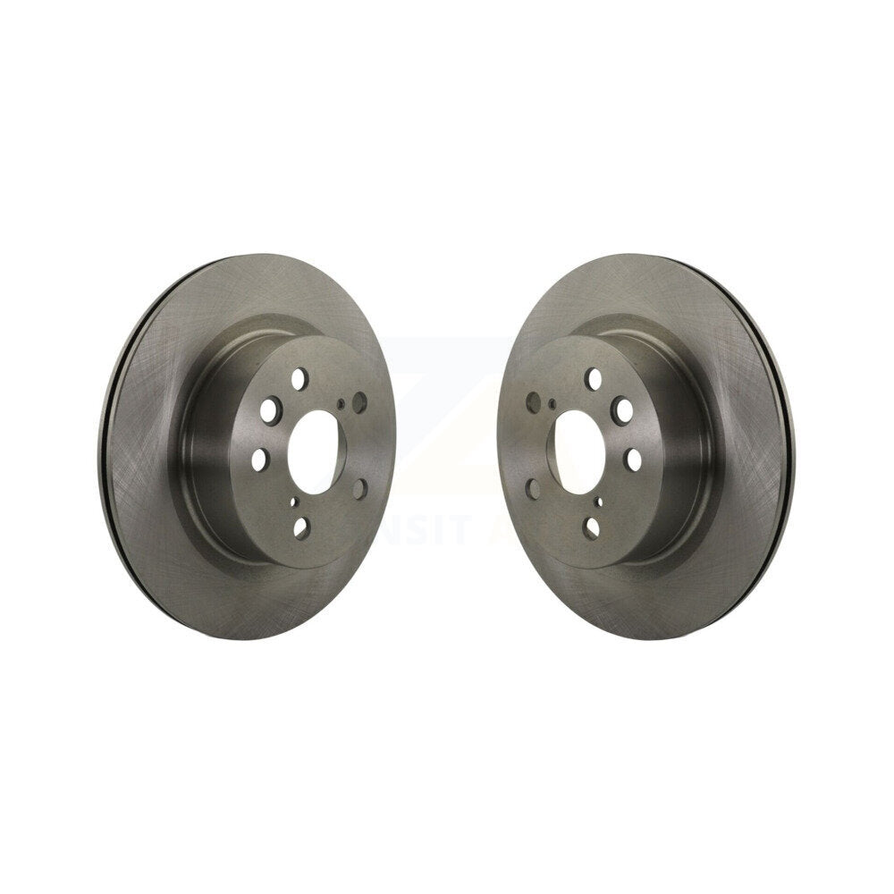 Rear Disc Brake Rotors Pair For 2021-2025 Lexus IS300 IS350 RC350 RC300 K8-102745