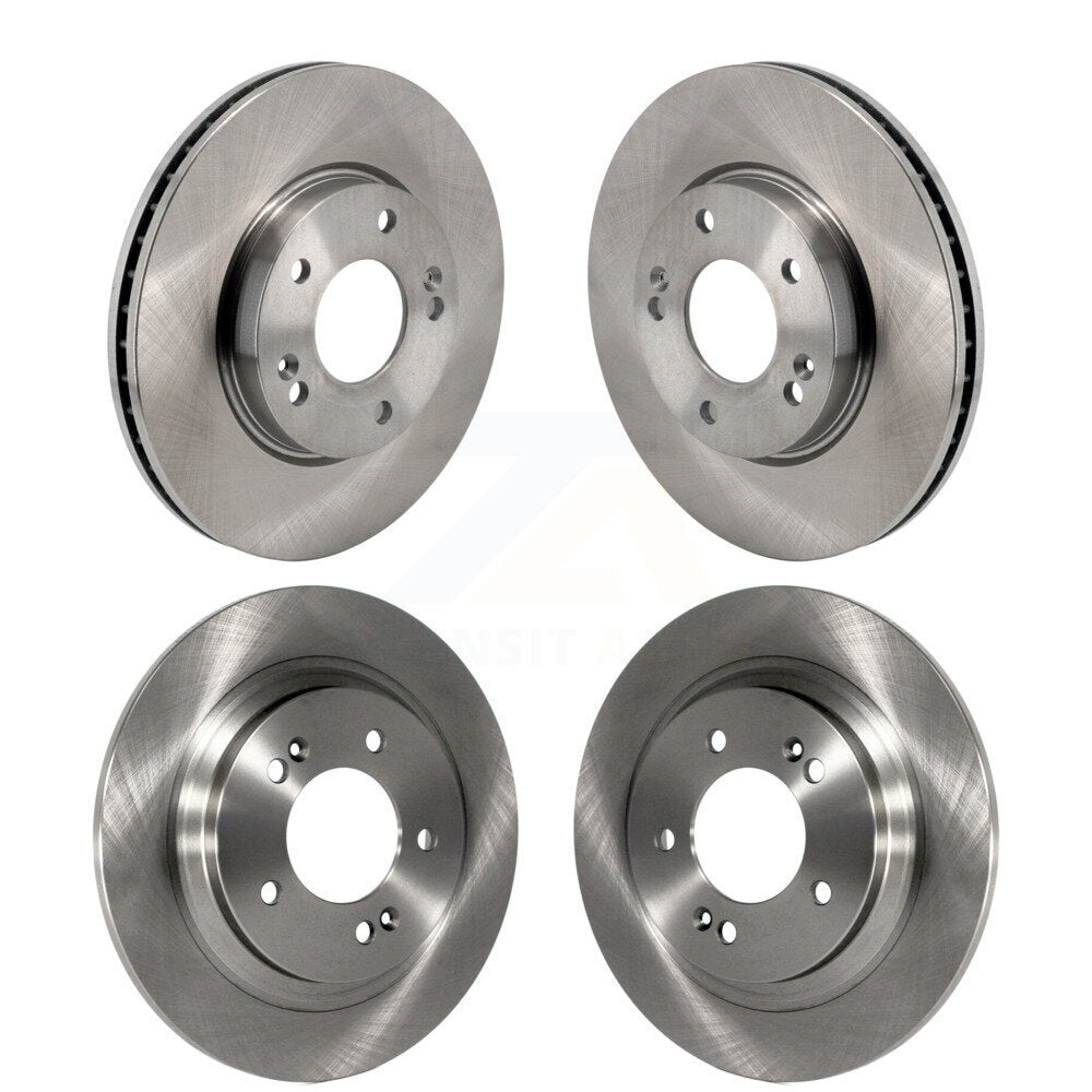 CMX Front Rear Disc Brake Rotors Kit For 2021-2025 Hyundai Elantra 1.6L with Naturally Aspirated K8-102748