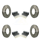CMX Front Rear Disc Brake Rotors Kit For IC Corporation CE School Bus Commercial International 4400 HC Integrated Ford Chevrolet 4100 CV515 F-650 RE BE Silverado 4500 HD 5500 6500 K8-102752