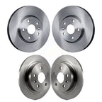 CMX Front Rear Disc Brake Rotors Kit For 2013-2015 Chevrolet Malibu Naturally Aspirated With 321mm Diameter Rotor K8-102754