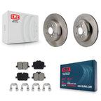 CMX Rear Disc Brake Rotors And Ceramic Pads For 2023 Toyota GR Supra 3.0L With 330mm Diameter Rotor K8C-104831