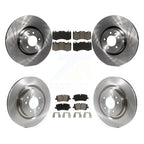 CMX Front Rear Disc Brake Rotors And Ceramic Pads Kit For 2018 Land Rover Range 3.0L with Supercharged With 380mm Diameter Rotor K8C-104841