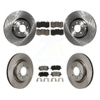 CMX Front Rear Disc Brake Rotors And Ceramic Pads Kit For 2018 Land Rover Range 3.0L with DIESEL engine With 380mm Diameter Rotor K8C-104842