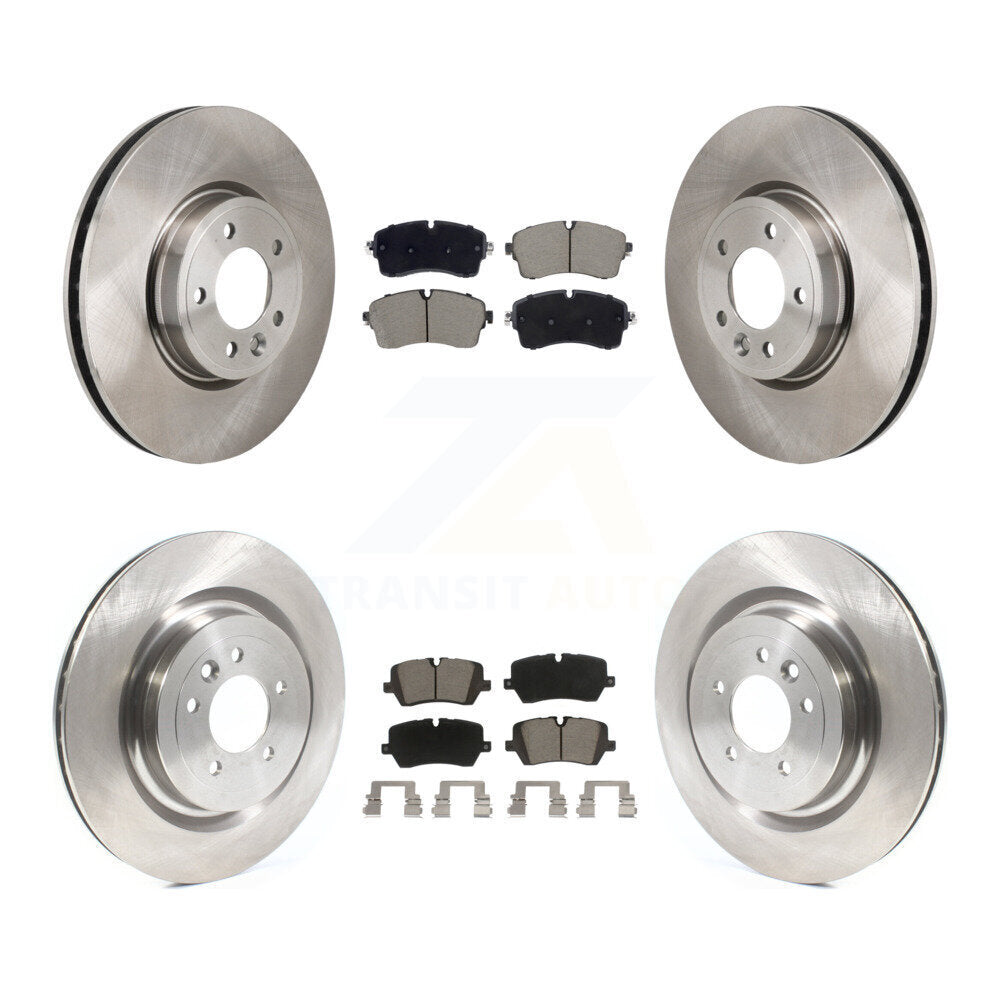 CMX Front Rear Disc Brake Rotors And Ceramic Pads Kit For Land Rover Range With 350mm Diameter Rotor K8C-104843