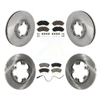 CMX Front Rear Disc Brake Rotors And Ceramic Pads Kit For Ford Transit-250 Transit-350 Transit-150 With 5 Lug Wheels 115mm Bolt Circle RWD K8C-104846