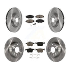 CMX Front Rear Disc Brake Rotors And Ceramic Pads Kit For 2019 Audi A3 With 340mm Diameter Rotor K8C-104851