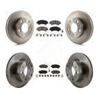 CMX Front Rear Disc Brake Rotors And Ceramic Pads Kit For 2022 Ram ProMaster 3500 2500 1500 K8C-104871