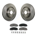 Ensemble CMX avant disques de frein et plaquettes de céramique pour Chrysler Grand Caravan Voyager avec 350mm Diamètre du disque K8C-104872