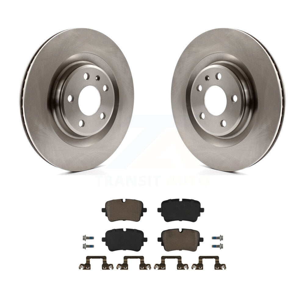 CMX Rear Disc Brake Rotors And Ceramic Pads Kit For 2020-2023 Audi S8 With 330mm Diameter Rotor K8C-104881