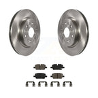 Transit Auto Rear Disc Brake Rotors And Semi-Metallic Pads Kit For Chevrolet Blazer Traverse Equinox EV Cadillac GMC Acadia XT5 Buick Enclave XT6 Limited K8S-104178