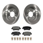 Transit Auto Rear Disc Brake Rotors And Ceramic Pads Kit For Hyundai Elantra With Manual Parking K8T-106050