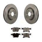 Transit Auto Rear Disc Brake Rotors And Ceramic Pads Kit For Chrysler Pacifica AWD K8T-106052