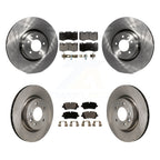 Transit Auto Front Rear Disc Brake Rotors And Ceramic Pads Kit For 2018 Land Rover Range 3.0L with DIESEL engine With 380mm Diameter Rotor K8T-106054