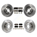 Transit Auto Front Rear Disc Brake Rotors And Ceramic Pads Kit For 2018 Land Rover Range 3.0L with Supercharged With 380mm Diameter Rotor K8T-106055