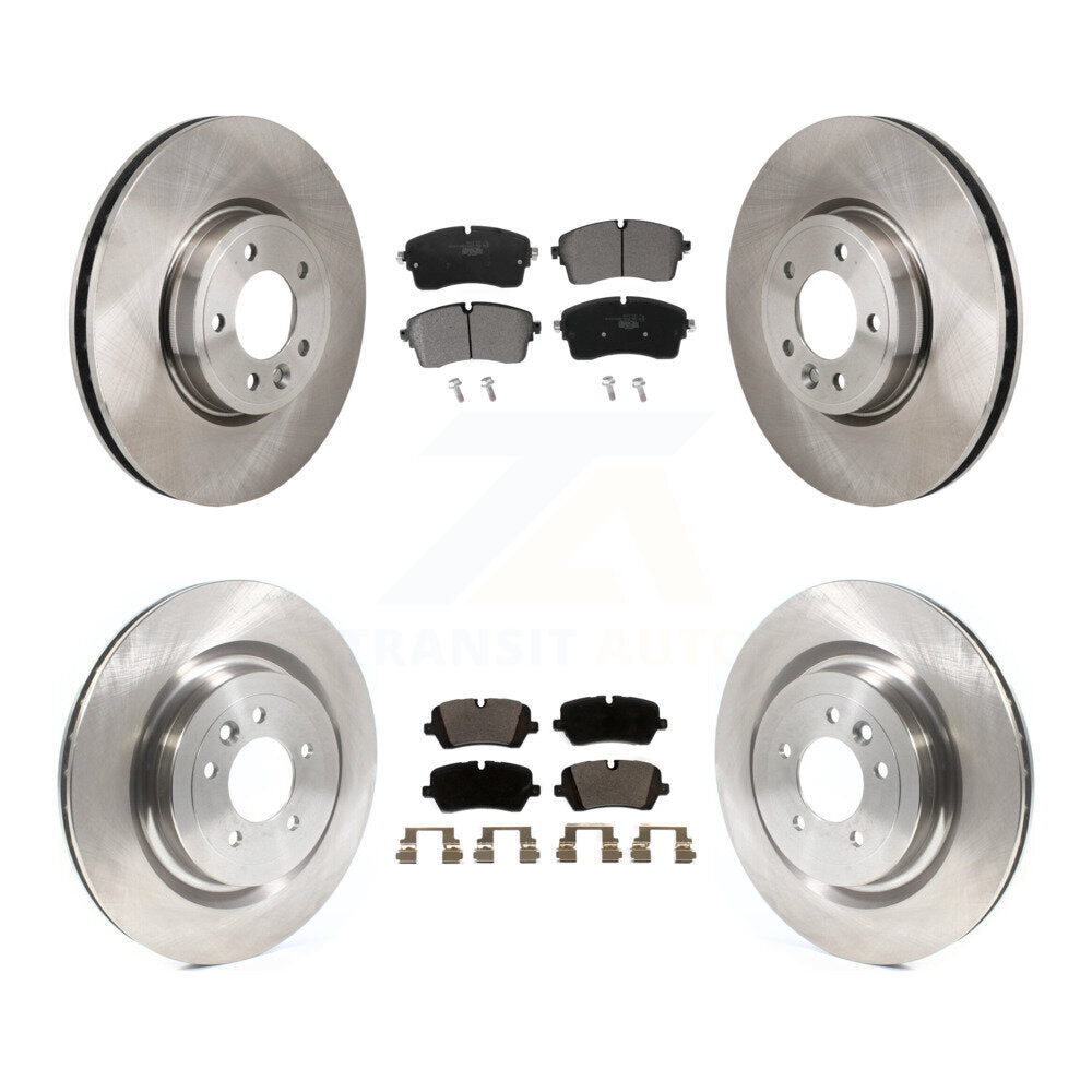 Transit Auto Front Rear Disc Brake Rotors And Ceramic Pads Kit For Land Rover Range With 350mm Diameter Rotor K8T-106057