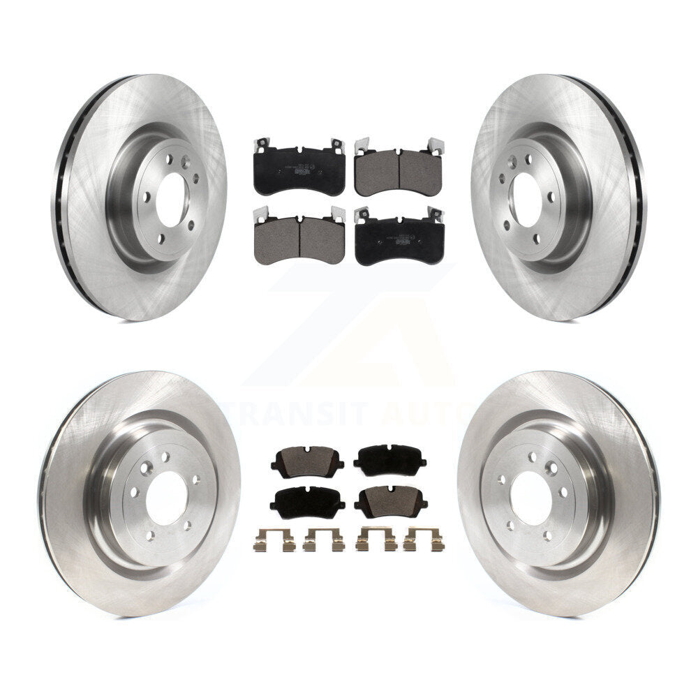 Transit Auto Front Rear Disc Brake Rotors And Ceramic Pads Kit For Land Rover Range With 363mm Diameter Rotor K8T-106058
