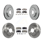 Transit Auto Front Rear Disc Brake Rotors And Ceramic Pads Kit For Mitsubishi Lancer K8T-106071