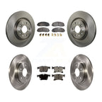 Transit Auto Front Rear Disc Brake Rotors And Ceramic Pads Kit For Chrysler Grand Caravan Voyager With 350mm Diameter Rotor K8T-106073