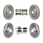 Transit Auto Front Rear Disc Brake Rotors And Ceramic Pads Kit For GMC Chevrolet Sierra 1500 Silverado Yukon Tahoe XL Cadillac Suburban Escalade ESV With 6 Piston Brembo Calipers K8T-106074
