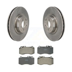 Transit Auto Front Disc Brake Rotors And Ceramic Pads Kit For Mercedes-Benz E550 E400 K8T-106085