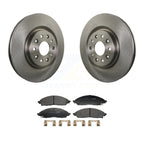 Transit Auto Front Disc Brake Rotors And Ceramic Pads Kit For 2020-2025 Chrysler Pacifica AWD K8T-106087