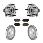 Transit Auto Front Hub Bearing Assembly Coated Disc Brake Rotors And Ceramic Pads Kit For Hyundai Veloster N Automatic Dual Clutch transmission KBB-131660