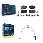 CMX Rear Ceramic Disc Brake Pads And Wear Sensor Kit For Audi e-tron Quattro Sportback S6 S7 S KCW-101402