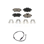 CMX Rear Ceramic Disc Brake Pads And Wear Sensors Kit For Mini Cooper KCW-101610