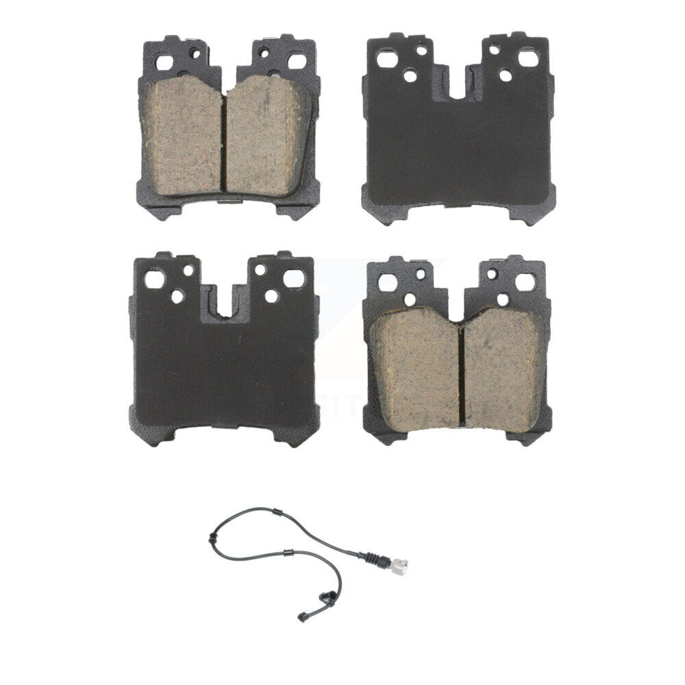 CMX Rear Ceramic Disc Brake Pads And Wear Sensors Kit For Lexus LS460 LS600h KCW-101615