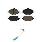 CMX Rear Ceramic Disc Brake Pads And Wear Sensors Kit For Mercedes-Benz C300 CLE300 KCW-101619