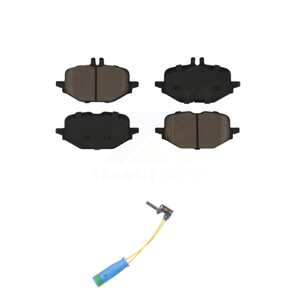 CMX Rear Ceramic Disc Brake Pads And Wear Sensors Kit For Mercedes-Benz C300 CLE300 KCW-101619