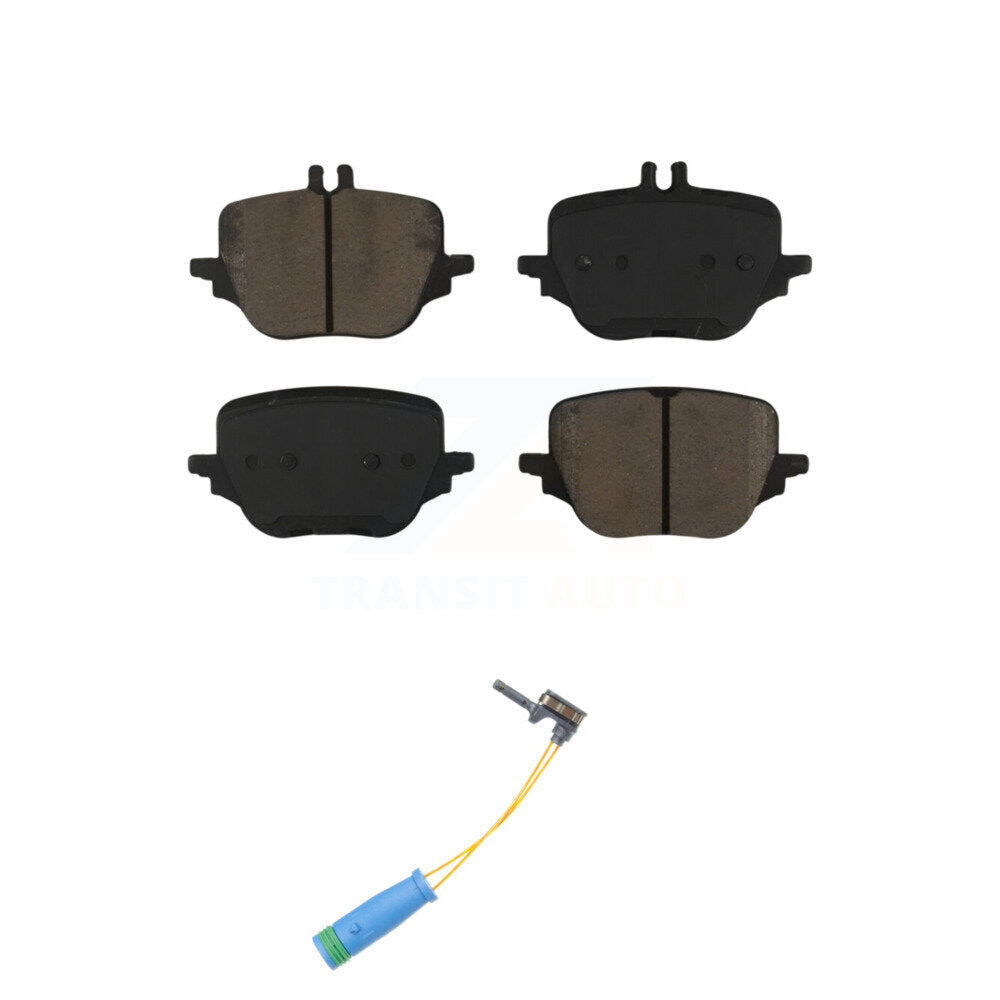 CMX Rear Ceramic Disc Brake Pads And Wear Sensors Kit For Mercedes-Benz GLC300 C43 AMG E350 CLE450 KCW-101620