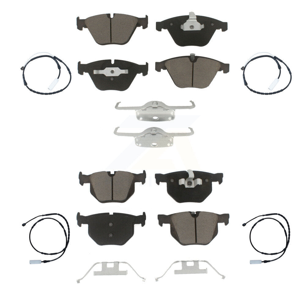 CMX Front Rear Ceramic Disc Brake Pads And Wear Sensors Kit For BMW 335i xDrive KCW-101640