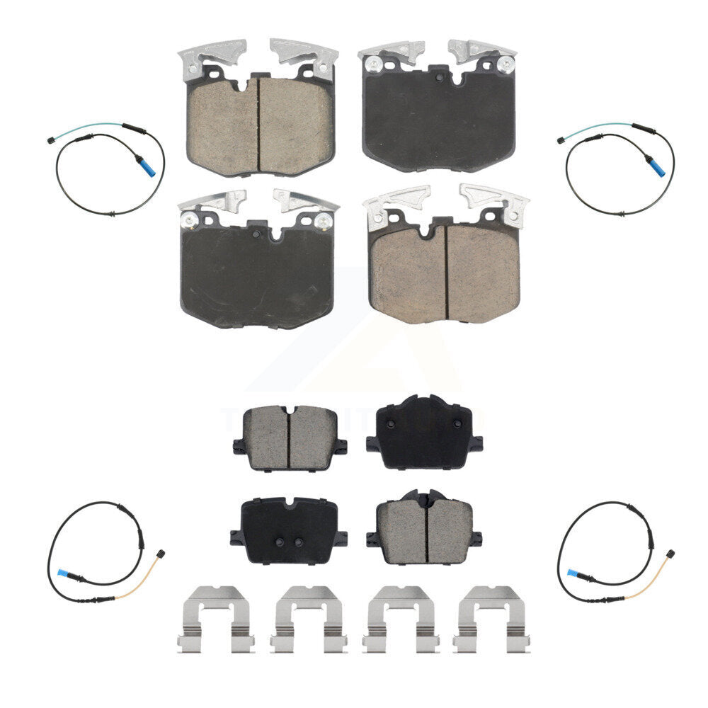 CMX Front Rear Ceramic Disc Brake Pads And Wear Sensors Kit For Toyota GR Supra KCW-101657