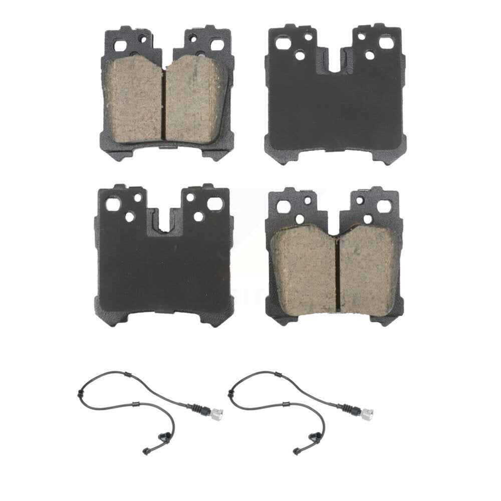 CMX Rear Ceramic Disc Brake Pads And Wear Sensors Kit For Lexus LS460 LS600h KCW-101663