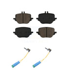 CMX Rear Ceramic Disc Brake Pads And Wear Sensors Kit For Mercedes-Benz GLC300 C43 AMG E350 CLE450 KCW-101668
