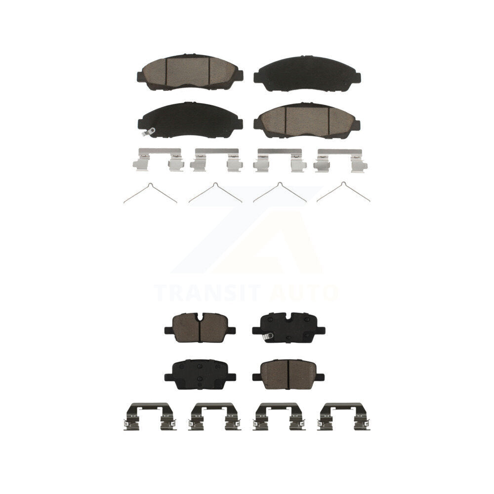 CMX Front Rear Ceramic Brake Pads Kit For 2020 Buick Enclave To Chassis VIN #LJ296020 KCX-100747